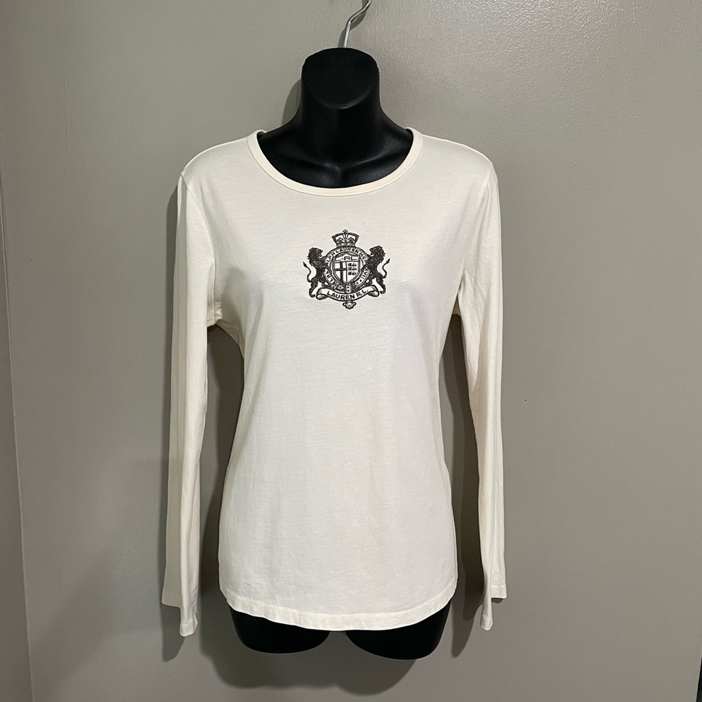 Ralph Lauren Cream Cotton Shirt